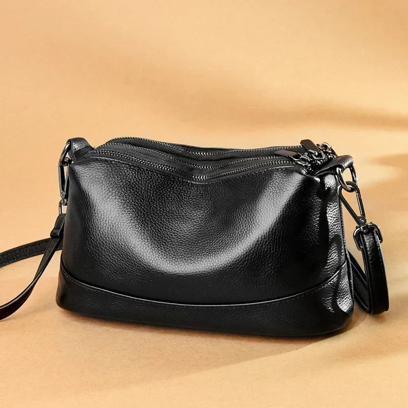 Trendé™ | Valeria55115 Ledertasche mit zeitloser Eleganz