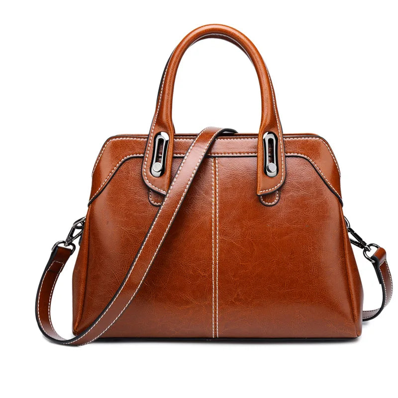 Trendé™ | Maya3595 Ledertasche mit zeitloser Eleganz