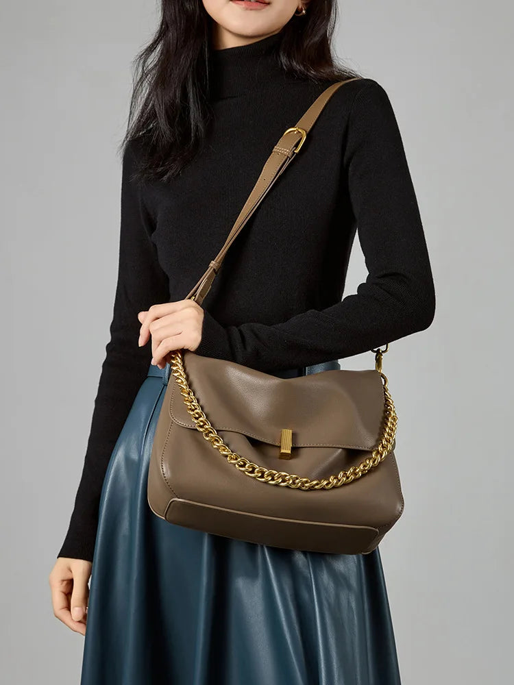Trendé™ | Adele60 Ledertasche mit zeitloser Eleganz