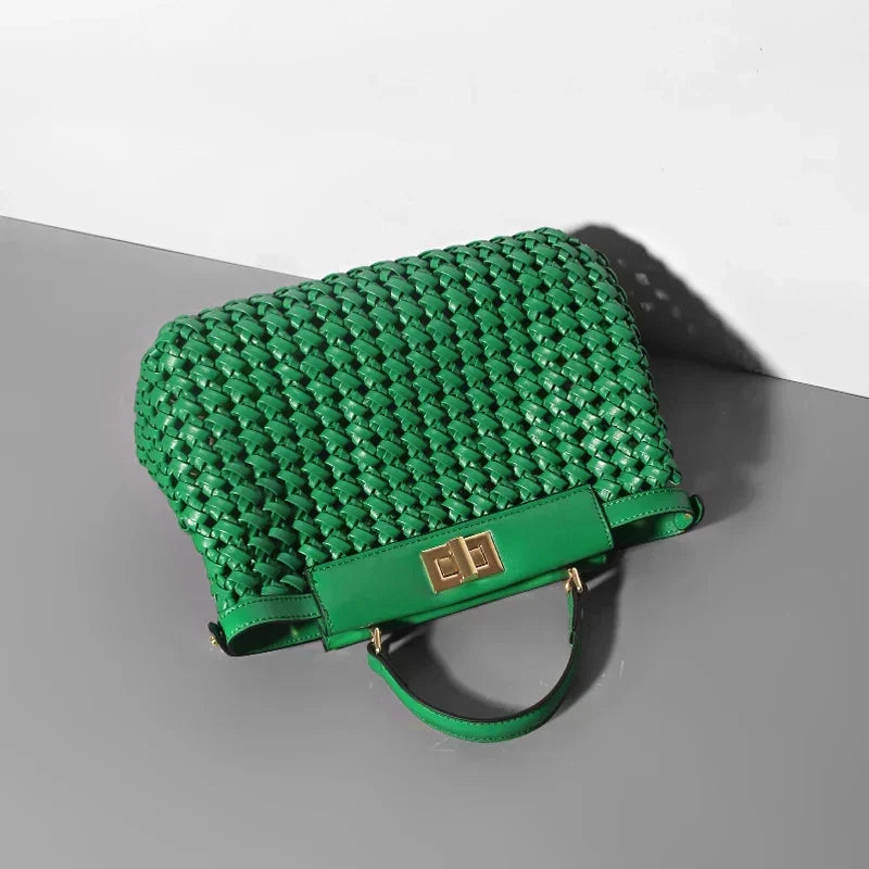 Trendé™ | Melina3696 Ledertasche mit zeitloser Eleganz