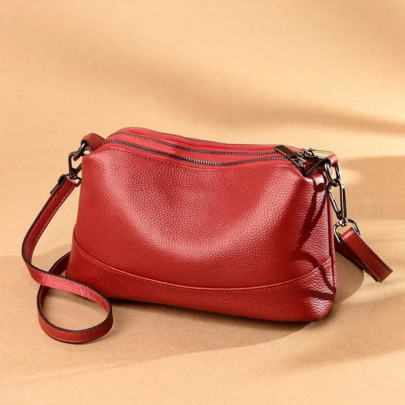 Trendé™ | Valeria55115 Ledertasche mit zeitloser Eleganz