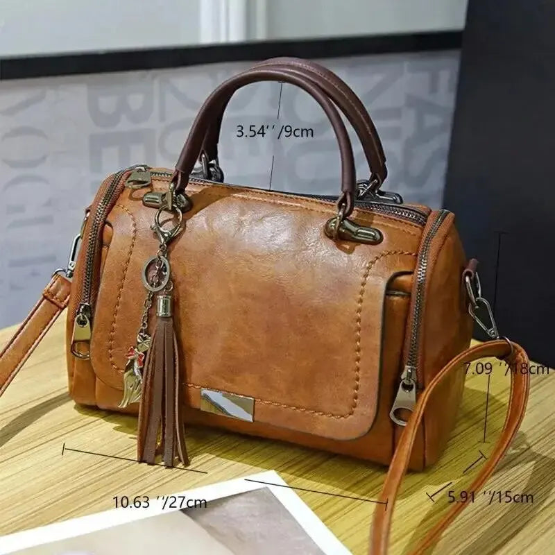 Trendé™ | Elena8 Ledertasche mit zeitloser Eleganz