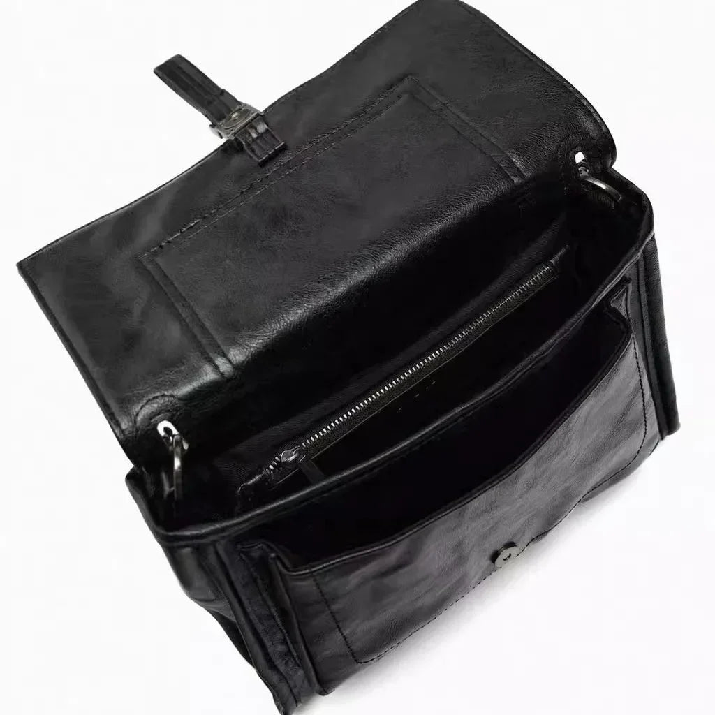 Trendé™ | Lia2787 Ledertasche mit zeitloser Eleganz