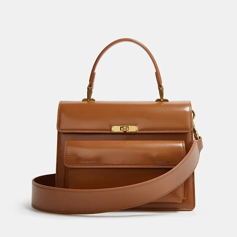 Trendé™ | Olivia43 Kleine Ledertasche mit elegantem Design