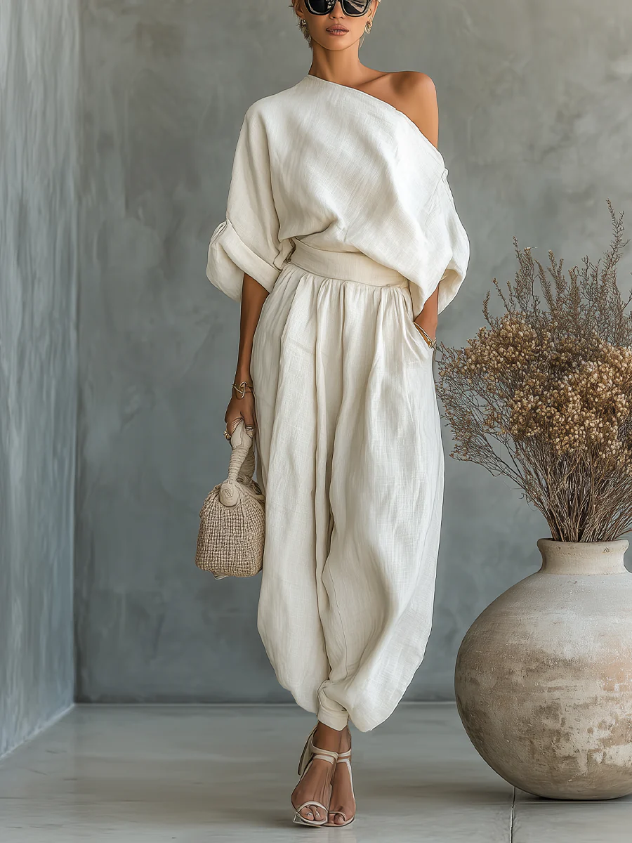 Trendé™ | Eleonora Elegantes One-Shoulder-Set