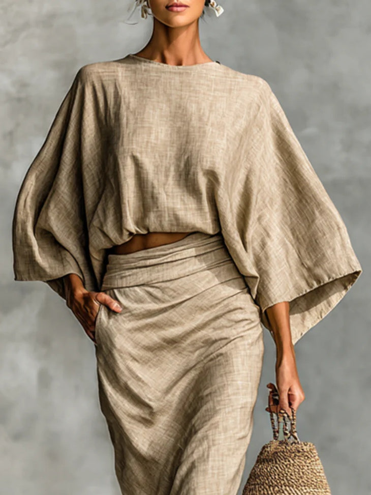 Trendé™ | Giulia Elegantes zweiteiliges Rock-Set