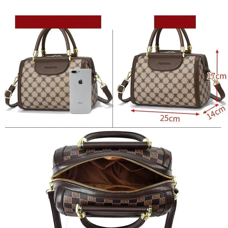 Trendé™ | Selina48108 Ledertasche mit zeitloser Eleganz