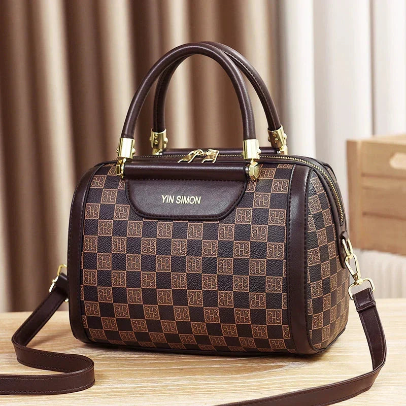 Trendé™ | Selina48108 Ledertasche mit zeitloser Eleganz