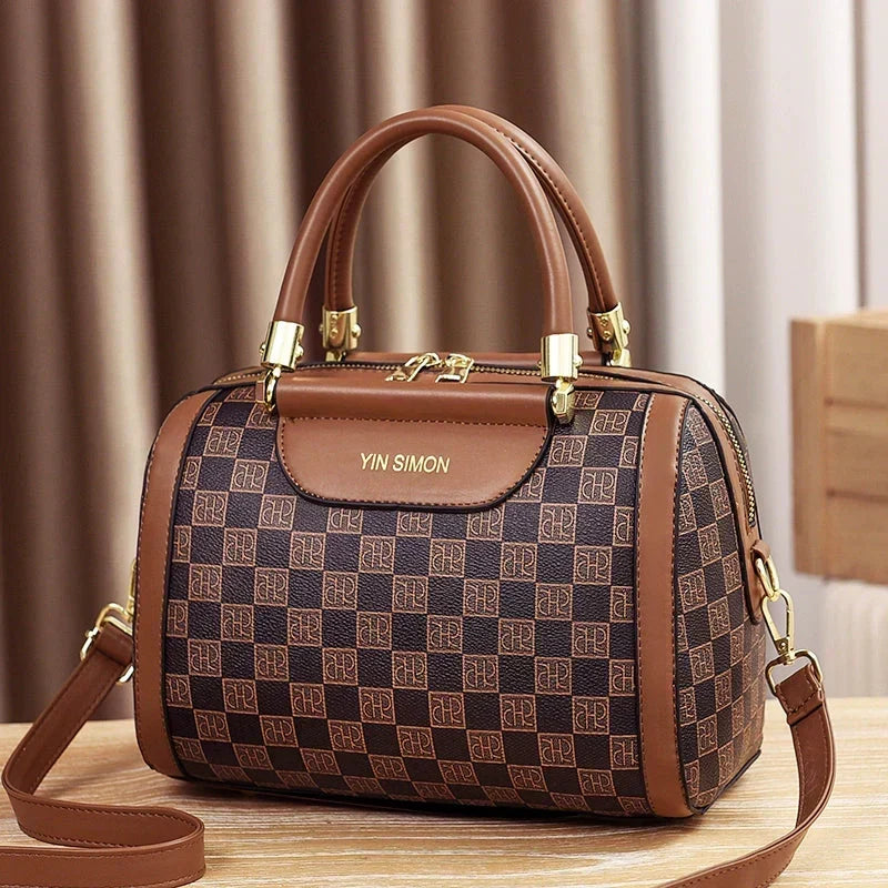 Trendé™ | Selina48108 Ledertasche mit zeitloser Eleganz