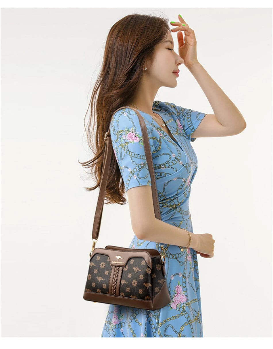 Trendé™ | Sofia51111 Ledertasche mit zeitloser Eleganz