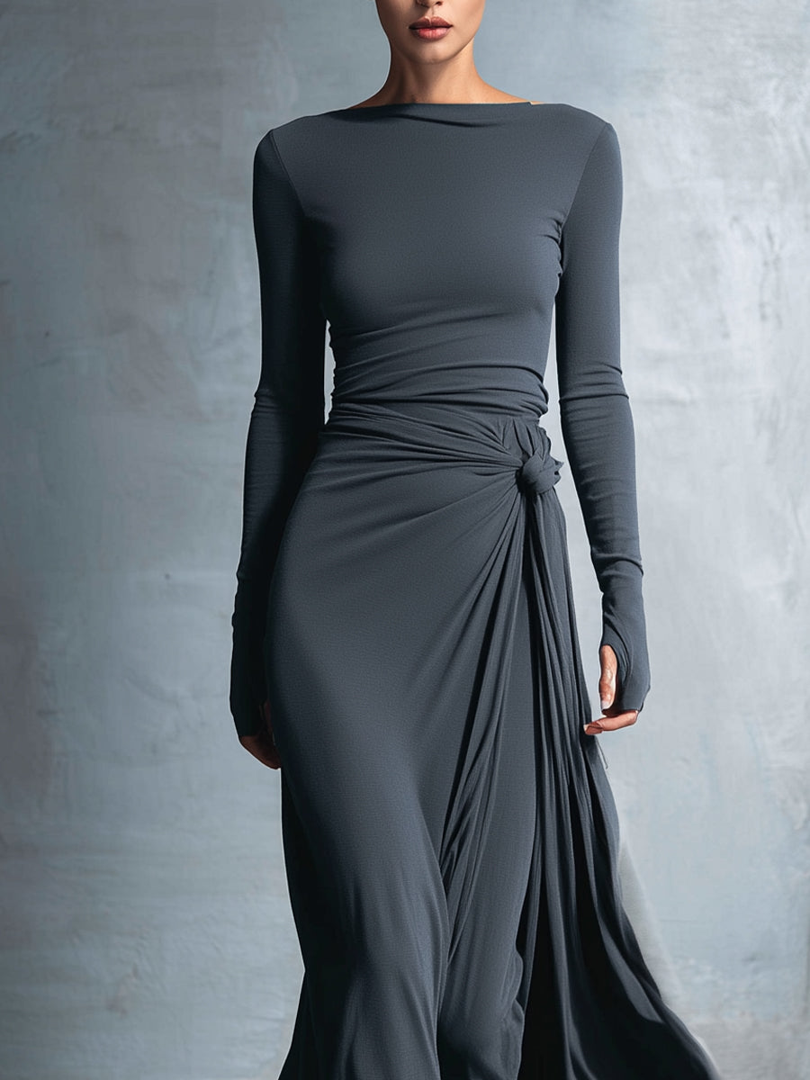 Trendé™ | Corina Maxikleid mit Wickeldetail