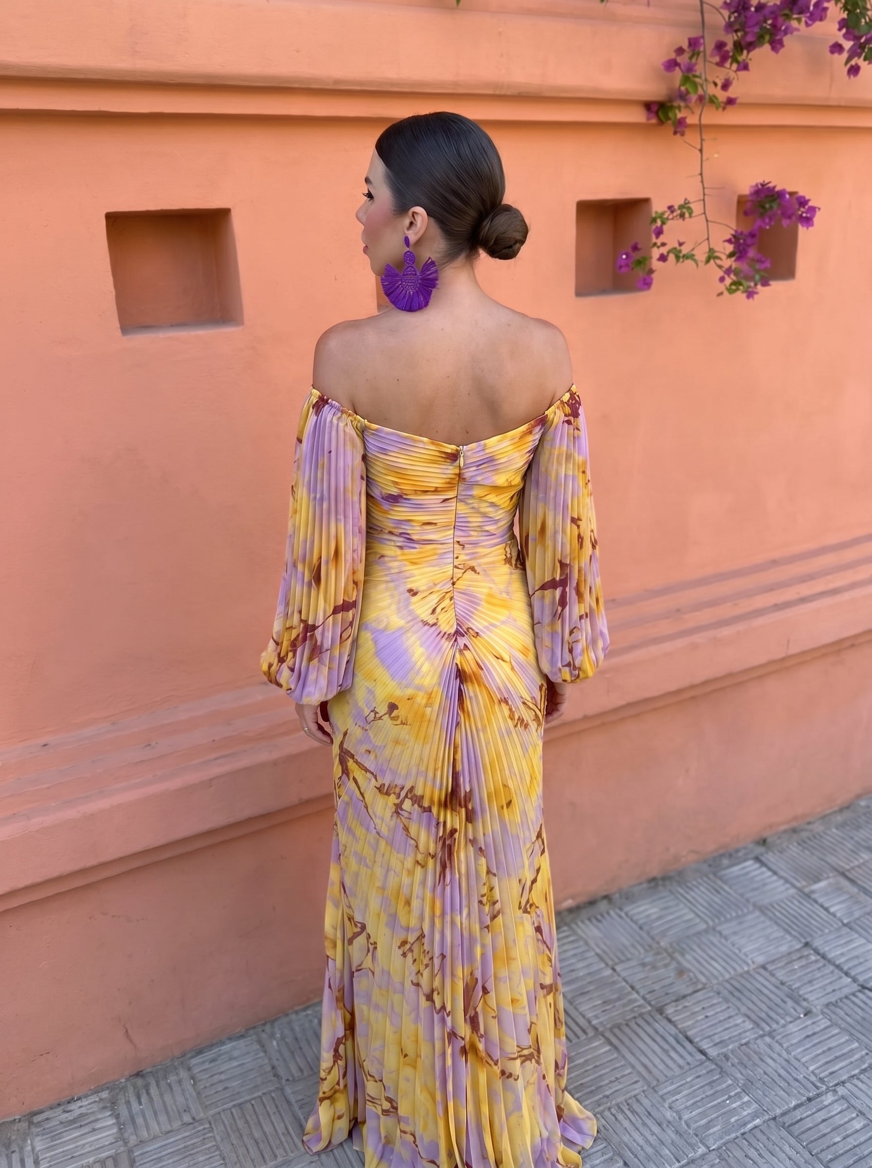 Trendé™ | Christine Elegantes Kleid mit tiefem Ausschnitt