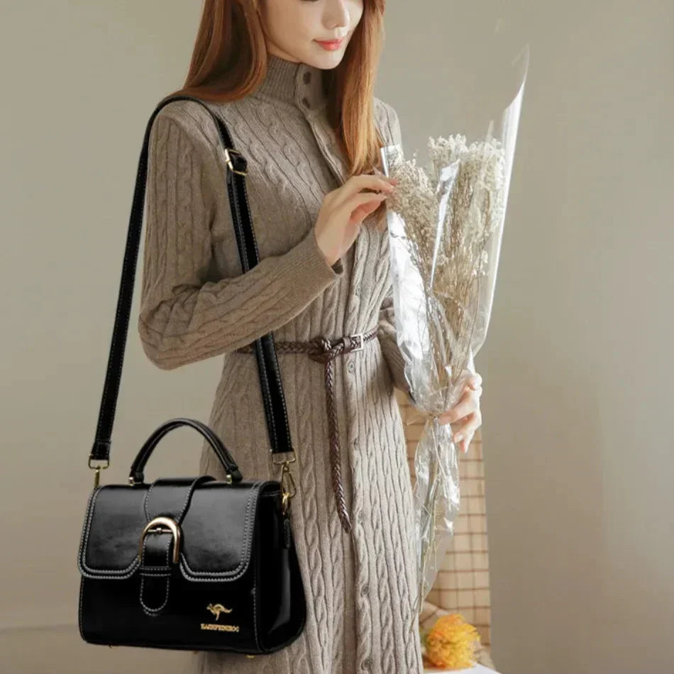 Trendé™ | Nyra Ledertasche mit zeitloser Eleganz