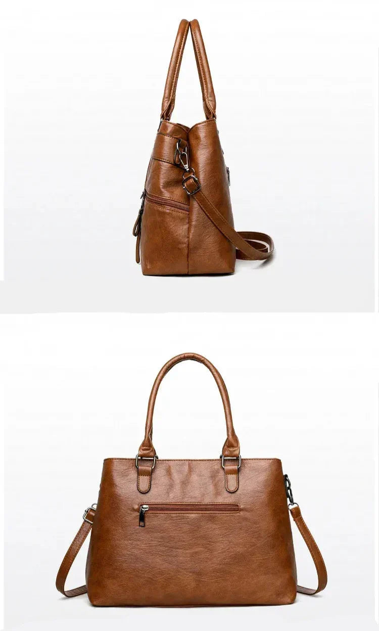 Trendé™ | Verse Ledertasche mit zeitloser Eleganz