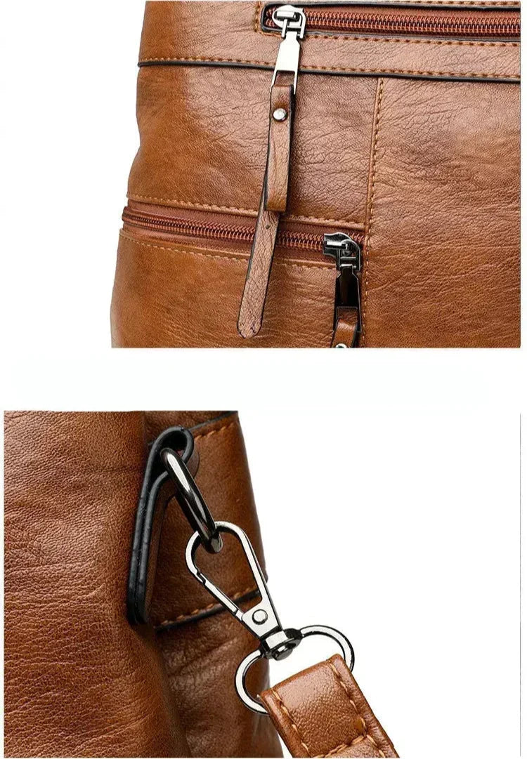 Trendé™ | Verse Ledertasche mit zeitloser Eleganz