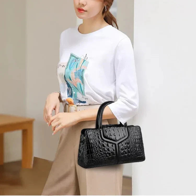 Trendé™ | Crock Ledertasche mit zeitloser Eleganz