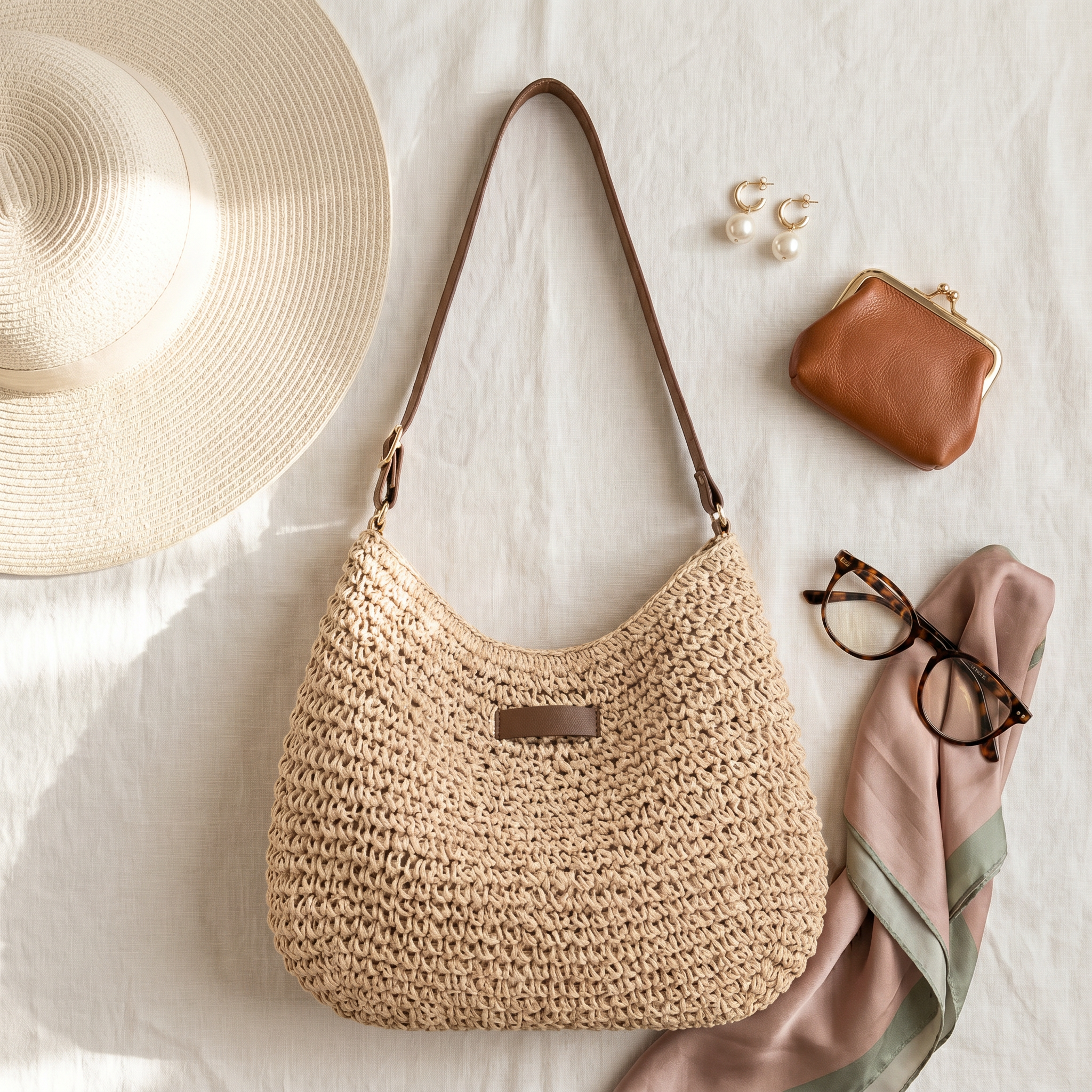 Trendé™ | Simona Stilvolle geflochtene Tasche