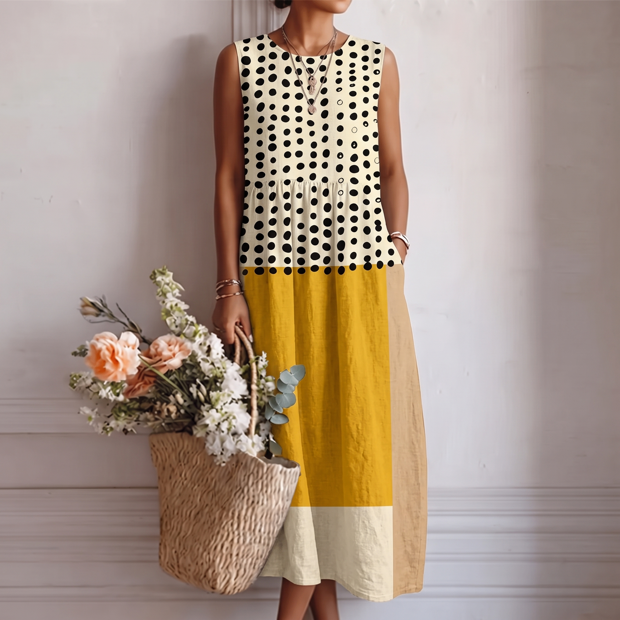 Trendé™ | Josefine Midi-Kleid für den Alltag