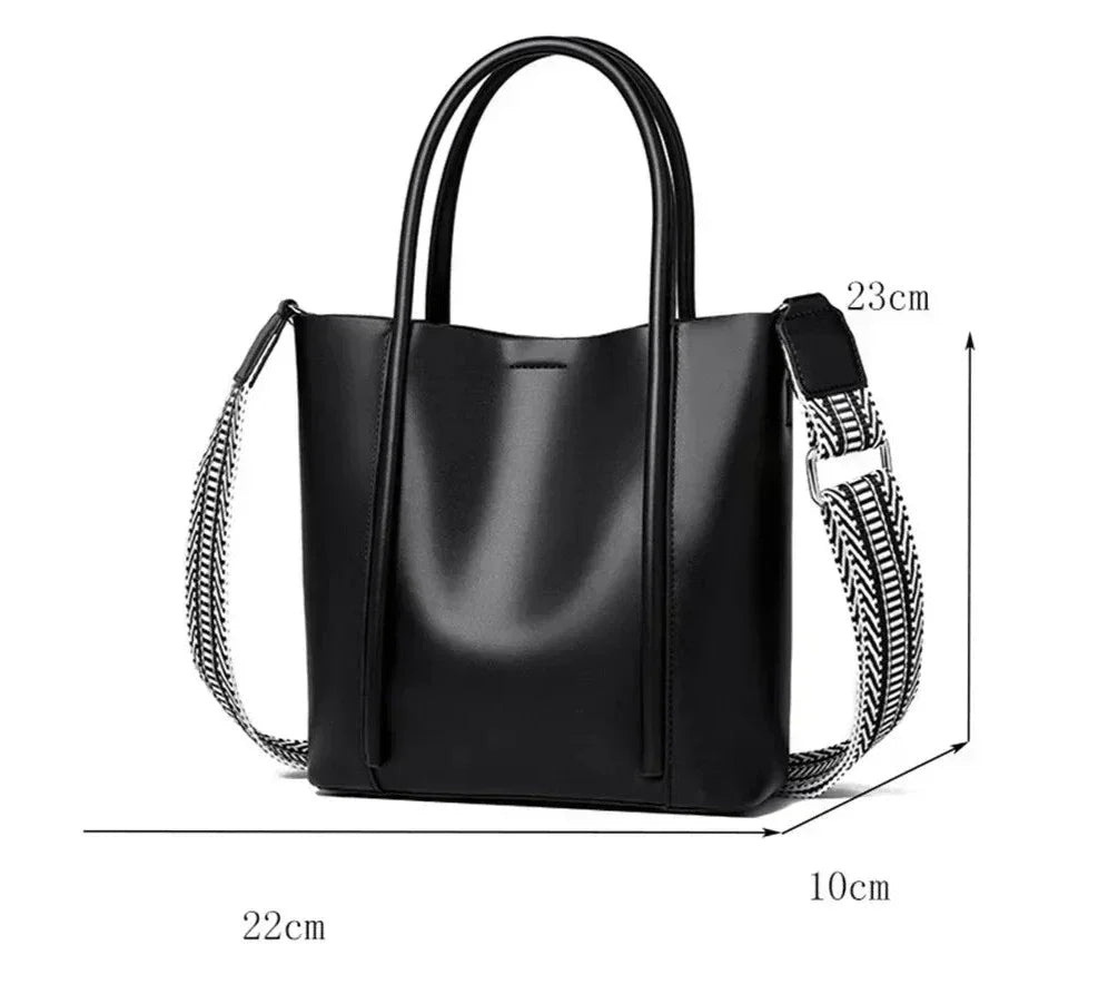 Trendé™ | Kaia2181 Premium Ledertasche mit edlem Finish