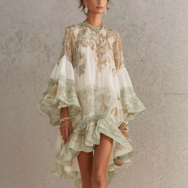 Ladina - Rüschenkleid