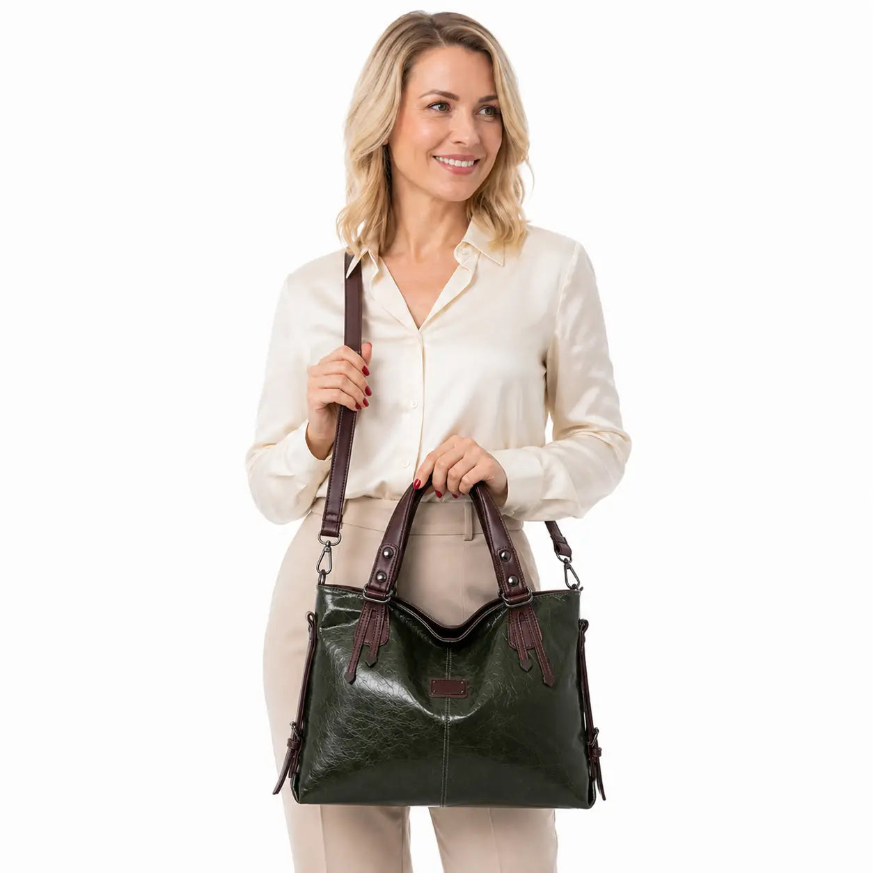 Trendé™ | Olivia Ledertasche mit zeitloser Eleganz