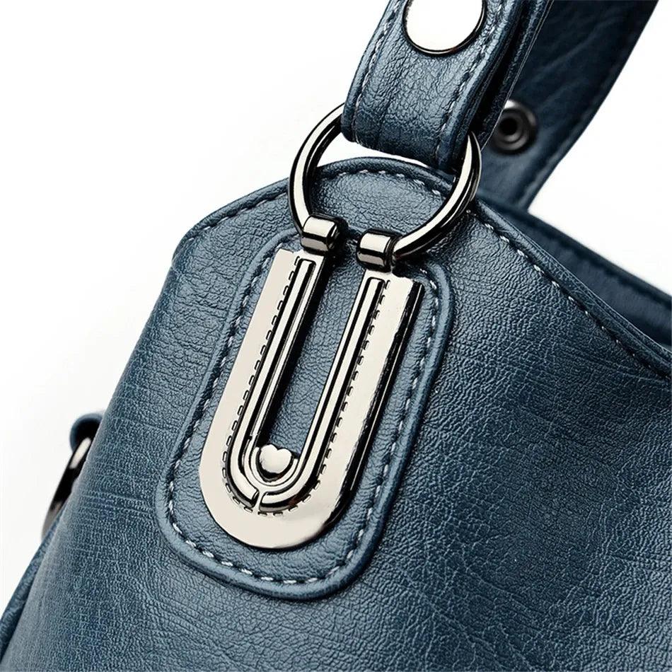 Trendé™ | Bianca Ledertasche mit zeitloser Eleganz