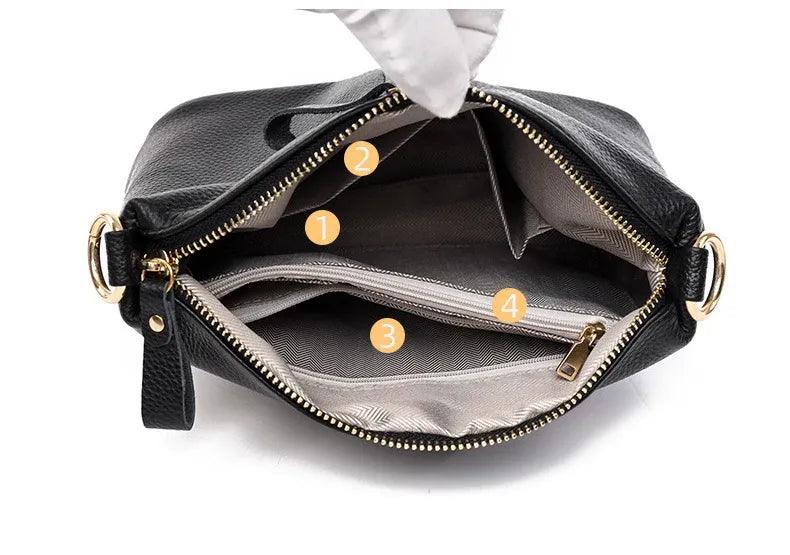 Trendé™ | Tatiana Ledertasche mit zeitloser Eleganz