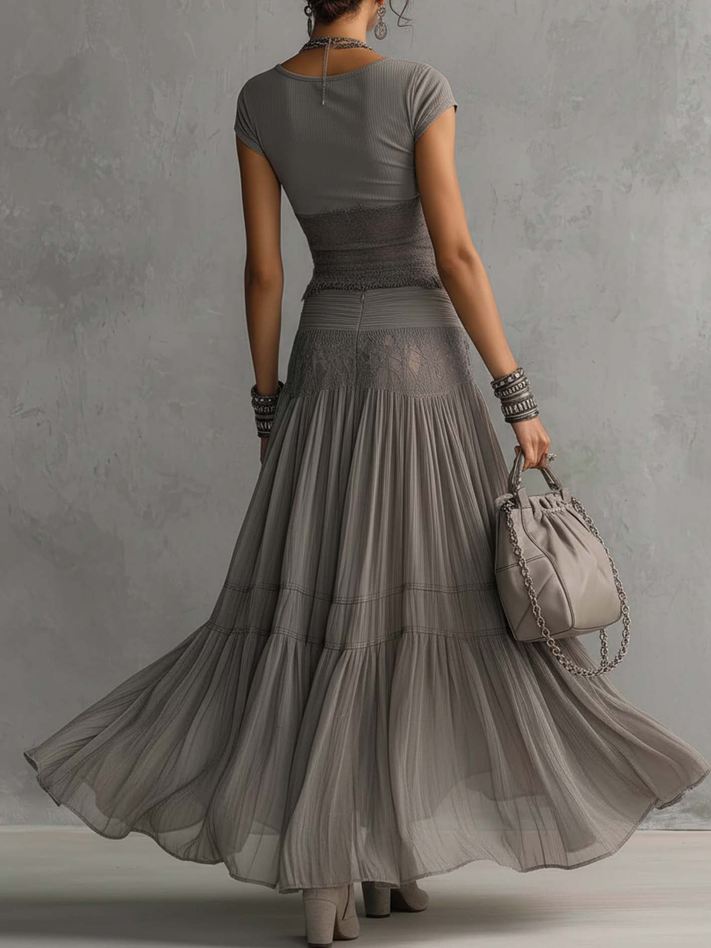 Trendé™ | Caterina Ätherisches Boho-Couture-Set