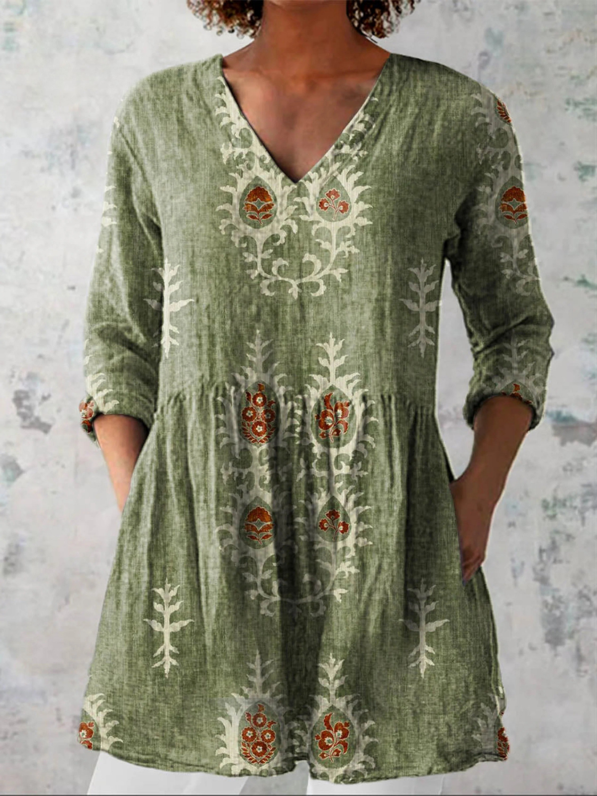Trendé™ | Camille Elegante lange Bluse