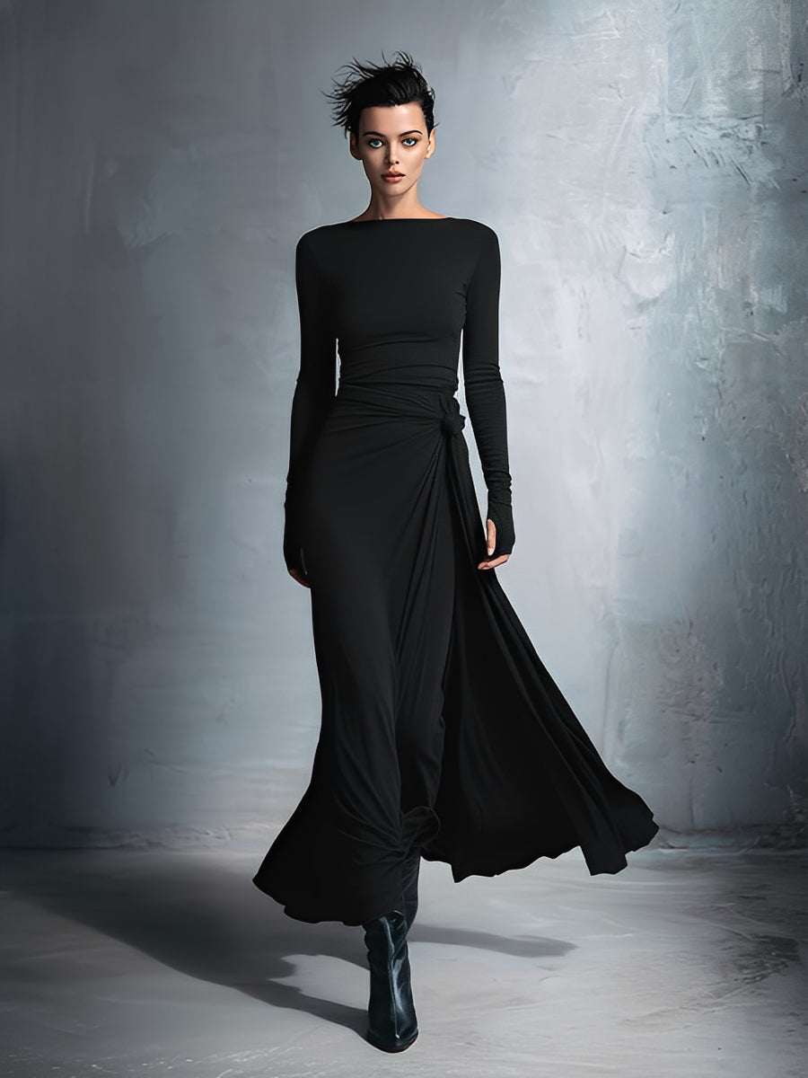 Trendé™ | Corina Maxikleid mit Wickeldetail