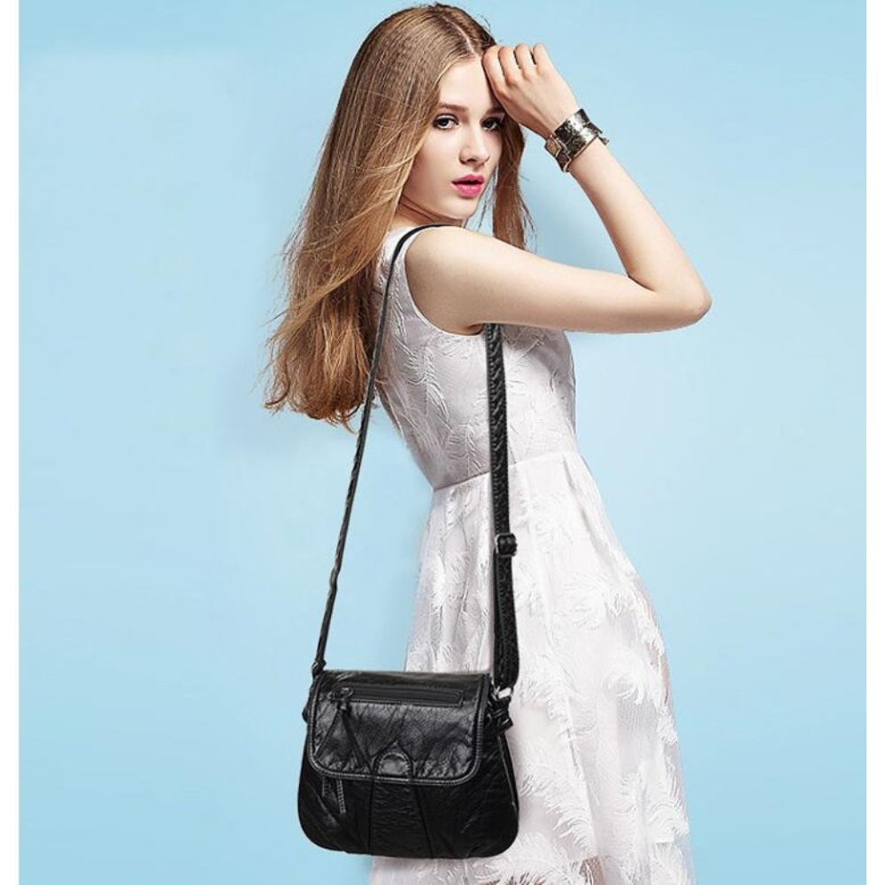 Trendé™ | Nadia3999 Ledertasche mit zeitloser Eleganz