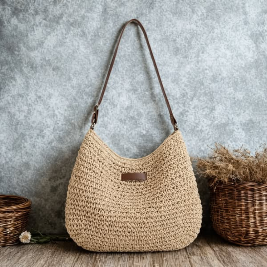Trendé™ | Simona Stilvolle geflochtene Tasche