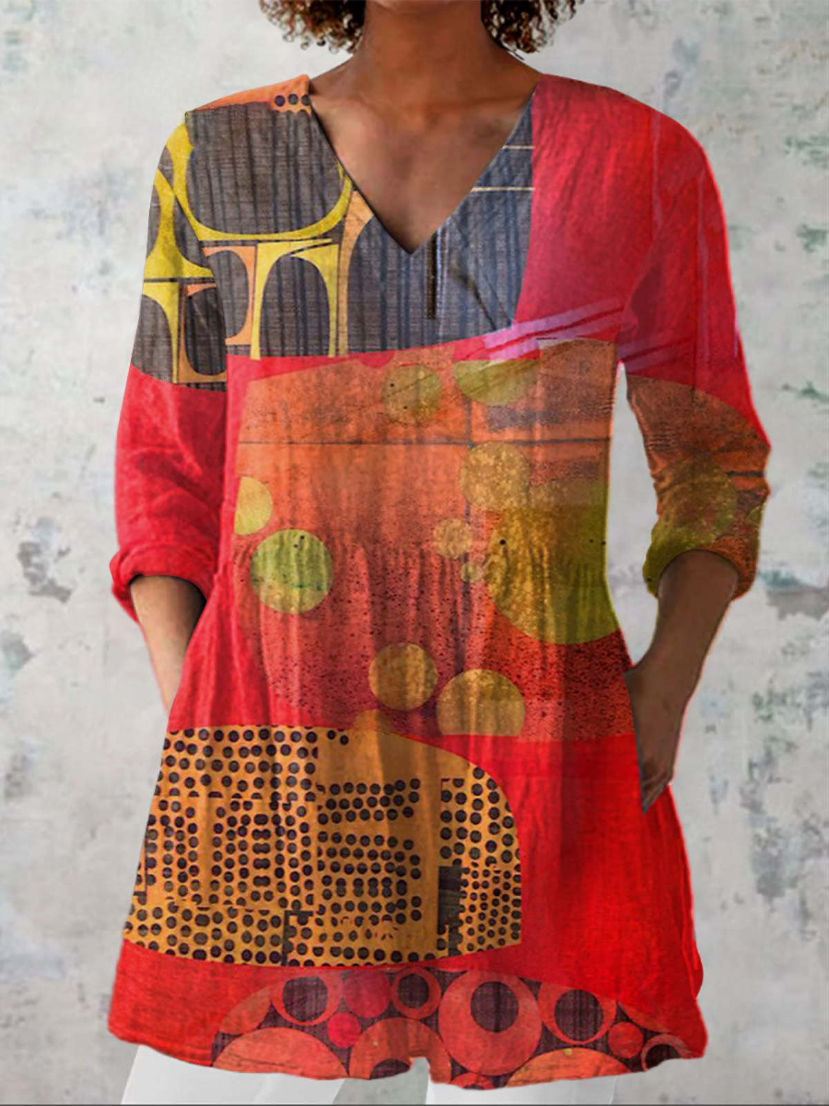 Trendé™ | Manon Elegante lange Bluse