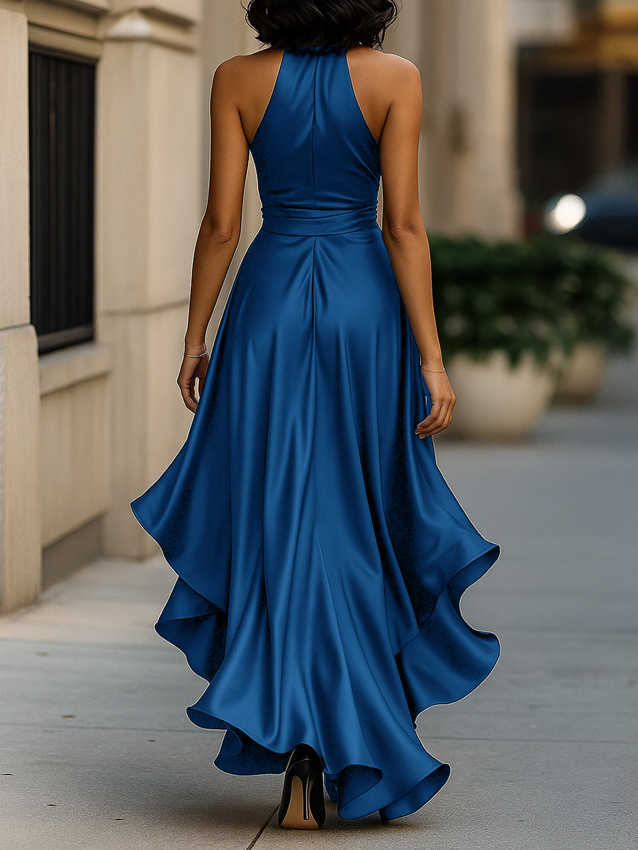 Trendé™ | Valeria Elegantes Satin-Abendkleid