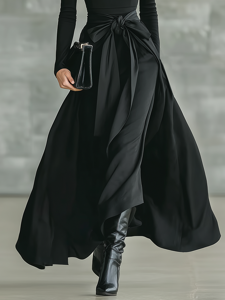 Trendé™ | Soraya Elegantes Satin-Maxikleid