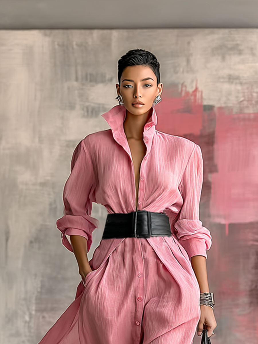 Trendé™ | Anastasia Hemdkleid mit langen Ärmeln