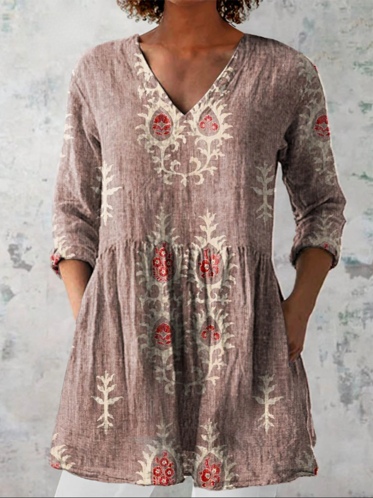 Trendé™ | Camille Elegante lange Bluse