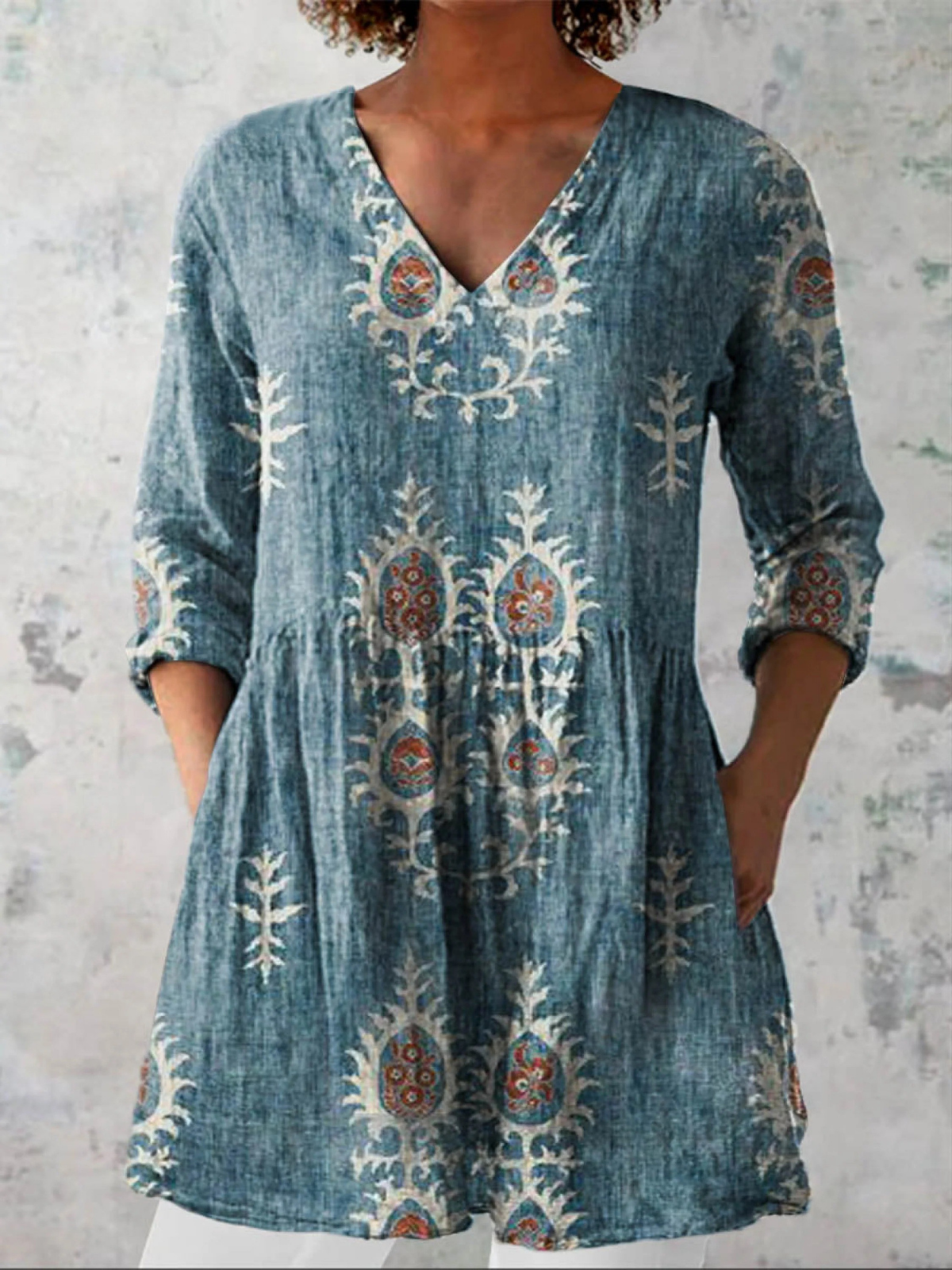 Trendé™ | Camille Elegante lange Bluse