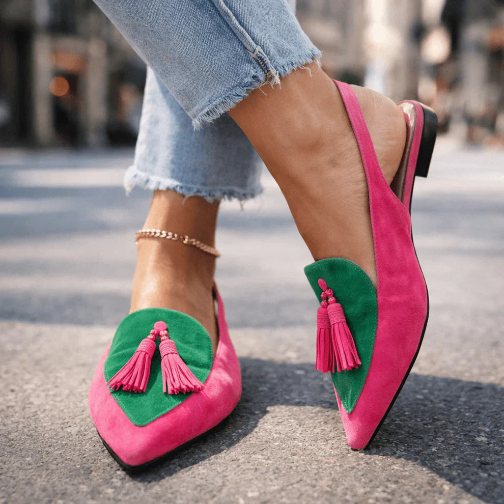 Lorena Sandalen mit Riemchen und Quasten