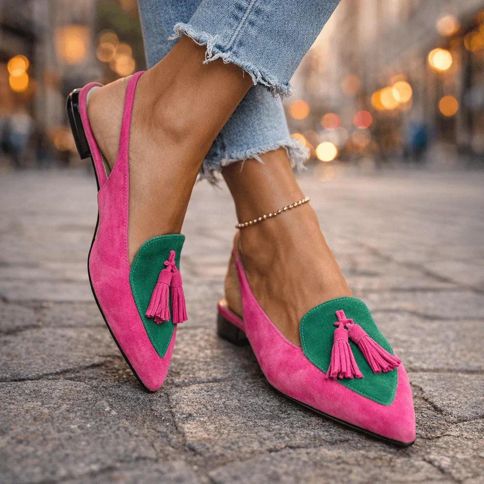 Lorena Sandalen mit Riemchen und Quasten