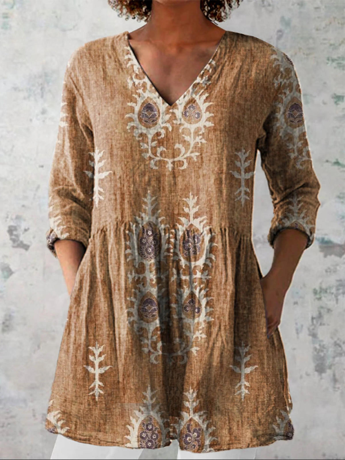 Trendé™ | Camille Elegante lange Bluse