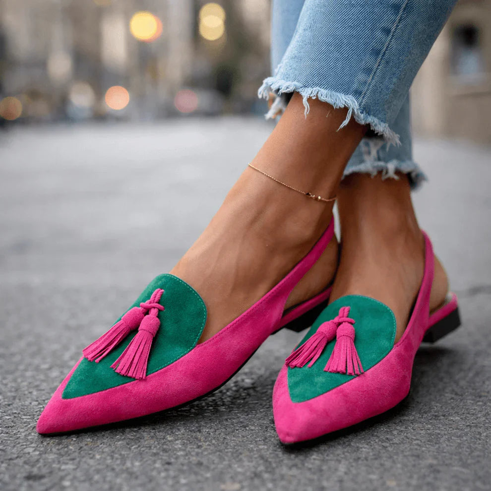 Lorena Sandalen mit Riemchen und Quasten