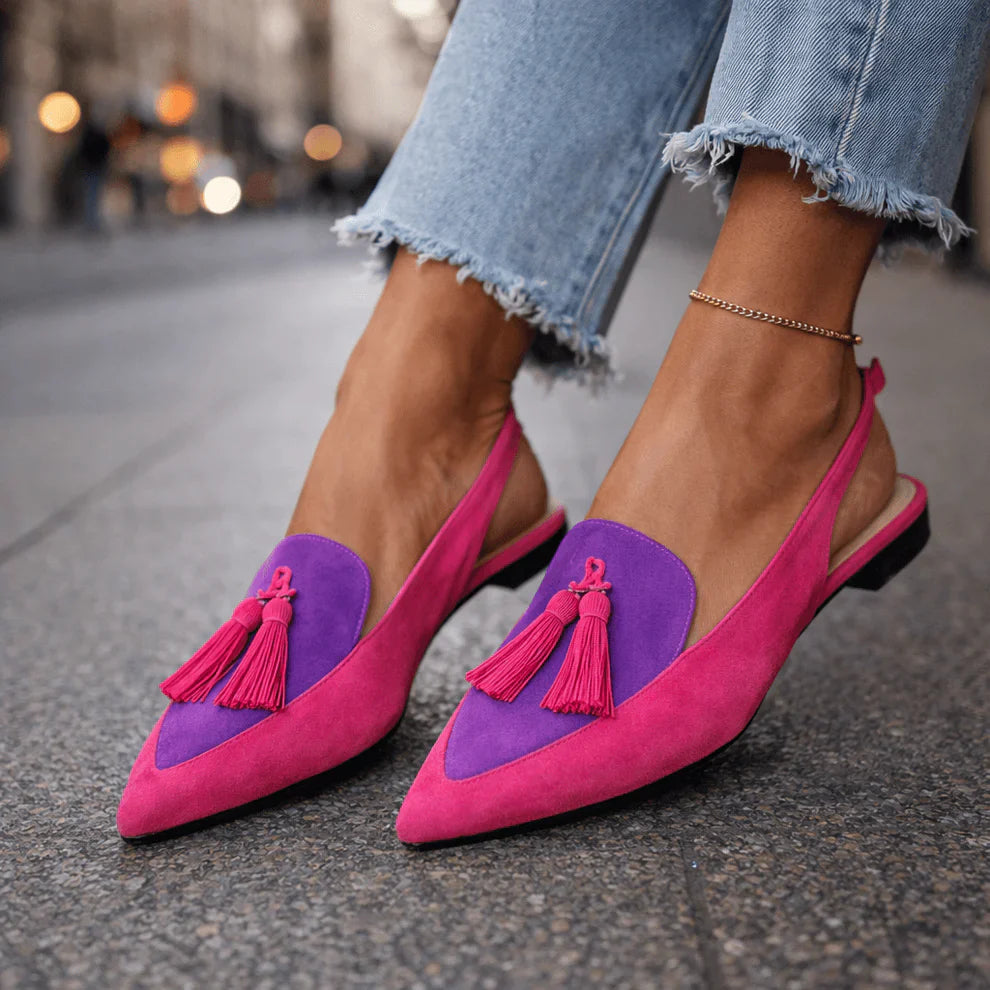 Lorena Sandalen mit Riemchen und Quasten