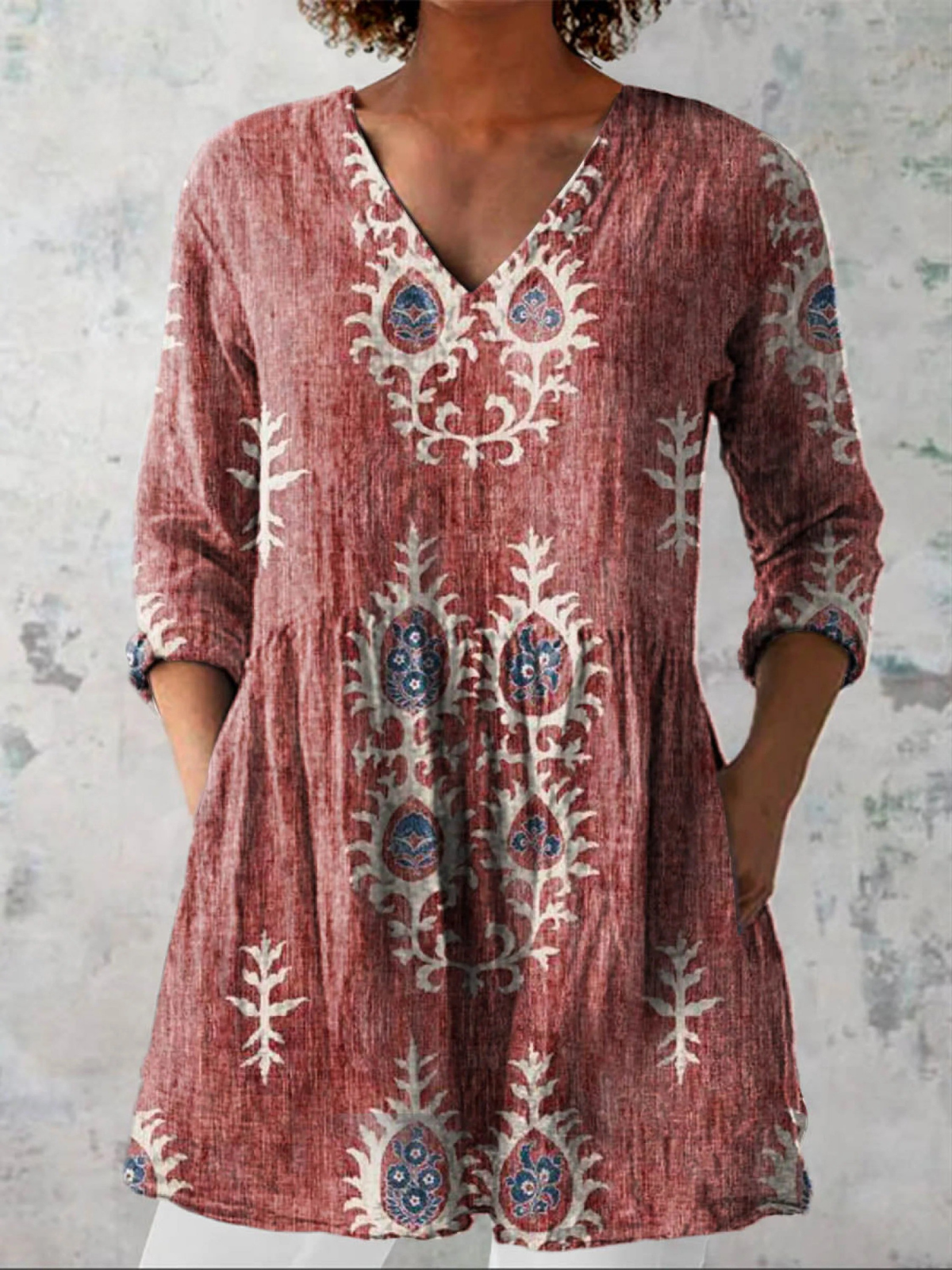 Trendé™ | Camille Elegante lange Bluse