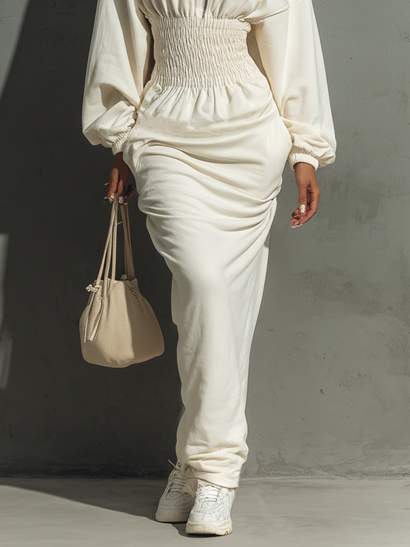 Trendé™ | Imelda Maxikleid mit betonter Taille und minimalistischem Stil