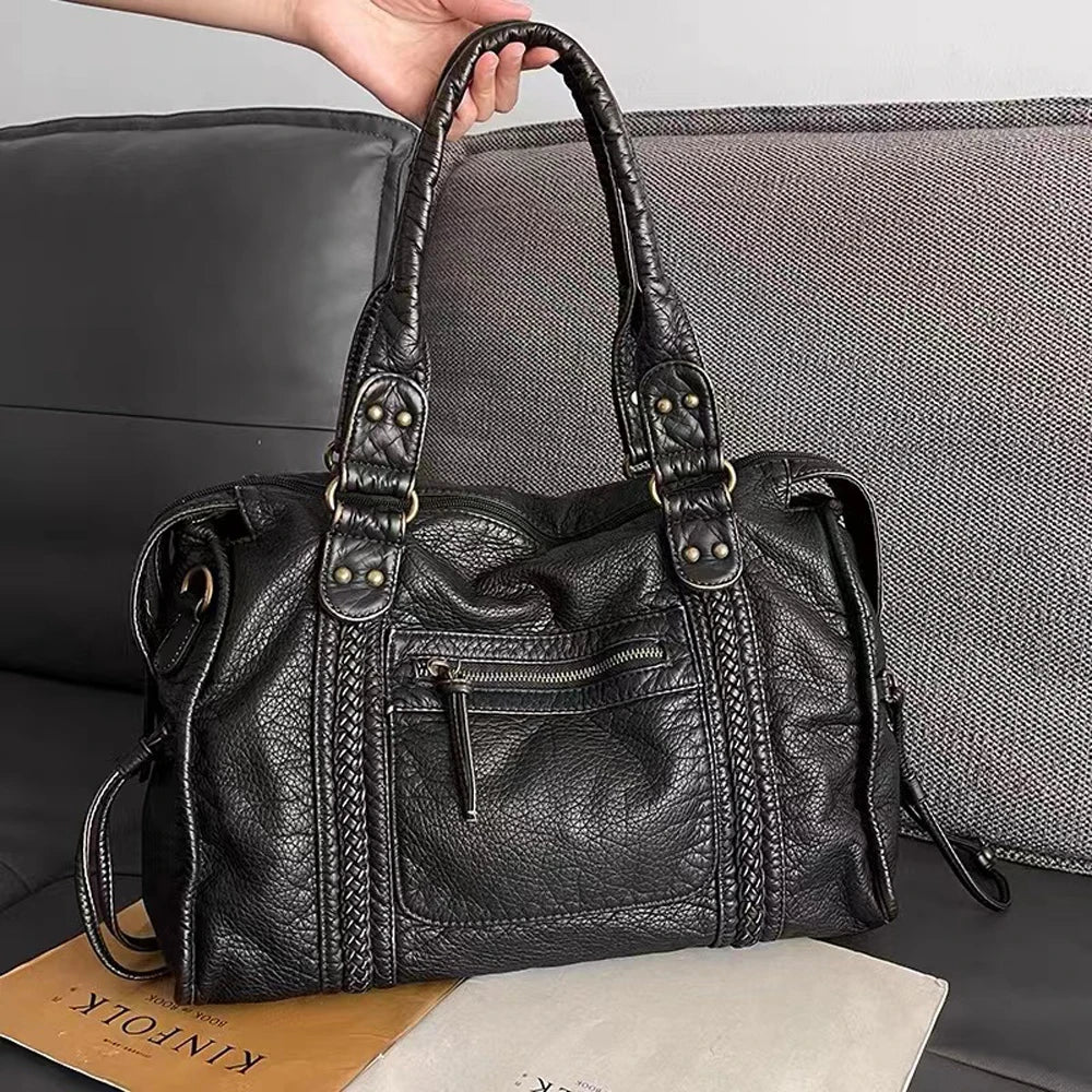 Trendé™ | Lysandra Ledertasche mit zeitloser Eleganz