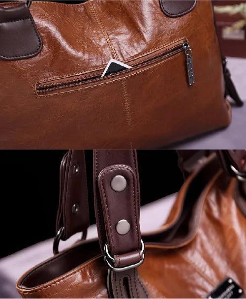 Trendé™ | Olivia Ledertasche mit zeitloser Eleganz