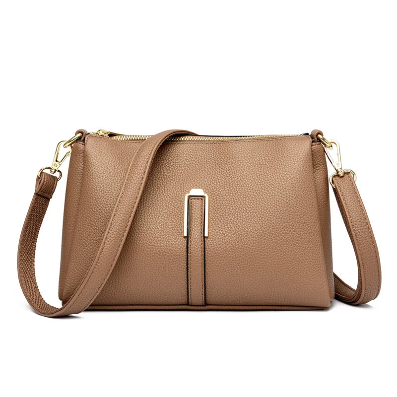 Trendé™ | Talia53113 Kleine Ledertasche mit elegantem Design