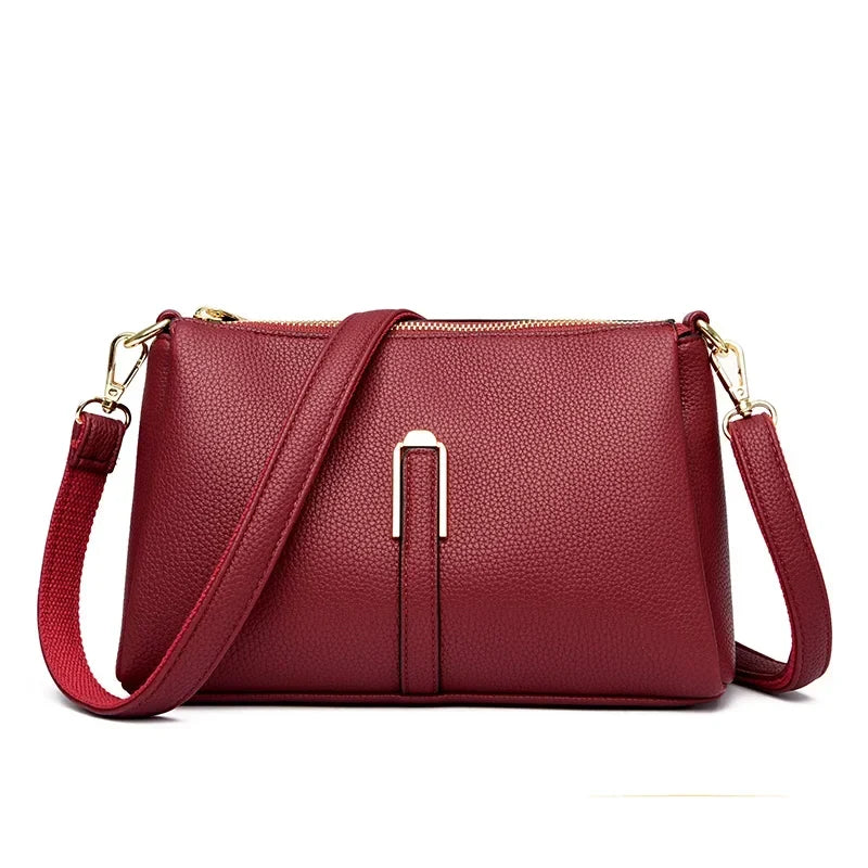 Trendé™ | Talia53113 Kleine Ledertasche mit elegantem Design