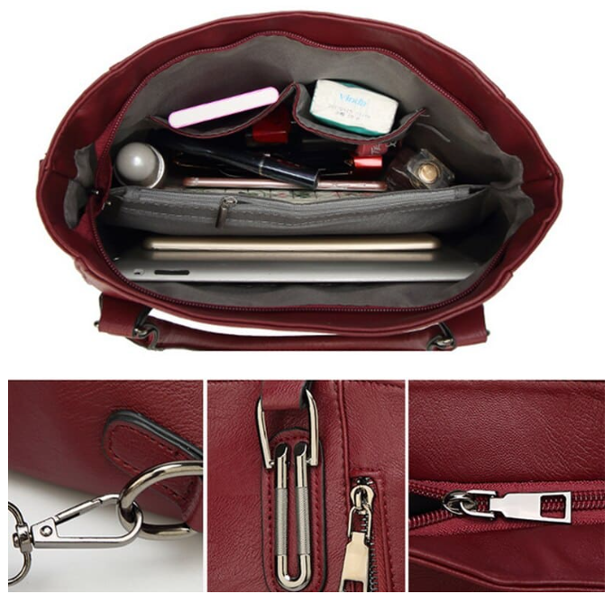 Trendé™ | Adele60120 Ledertasche mit zeitloser Eleganz